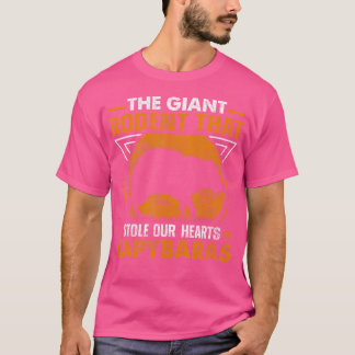 Der Riesenrodent, der unsere Herzen Capybaras l T-Shirt