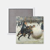 Der Riesenschneeball, 1903 Magnet (Vorderseite/Rückseite)