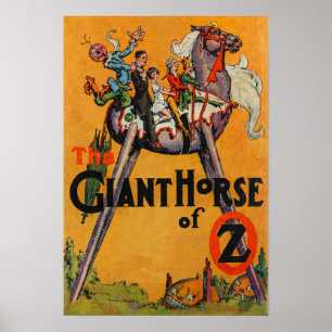 Der riesige Pferd von OZ Poster