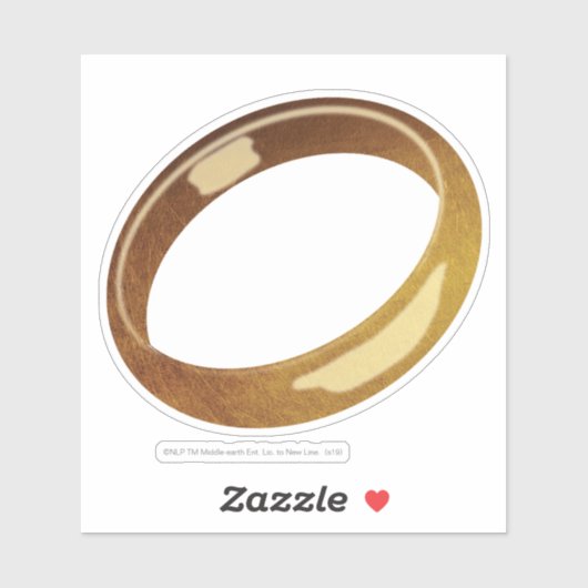 Der Ring Aufkleber (Blatt)