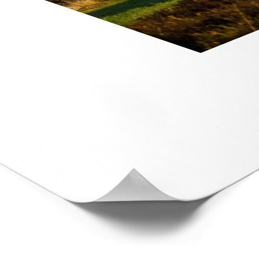 Der Ring der Brodgar Poster (Ecke)