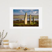 Der Ring der Brodgar Poster (Küche)