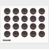Der Ring des Alchemisten – Akasha Codex Edition Runder Aufkleber (Blatt)
