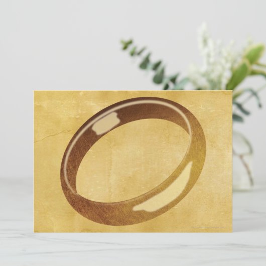 Der Ring Einladung (Stehend Vorderseite)