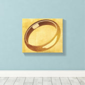 Der Ring Leinwanddruck (Insitu (Holzboden))
