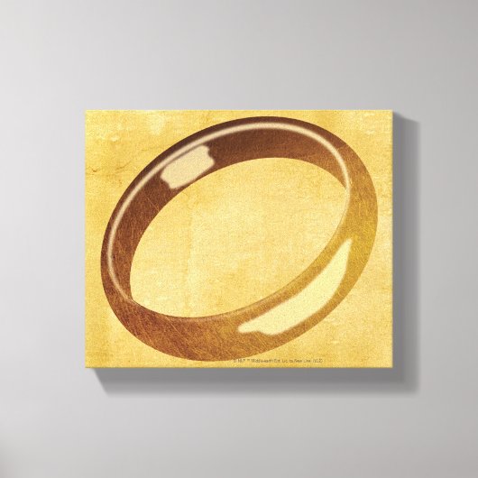Der Ring Leinwanddruck (Vorderseite)