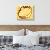 Der Ring Leinwanddruck (Insitu (Schlafzimmer))