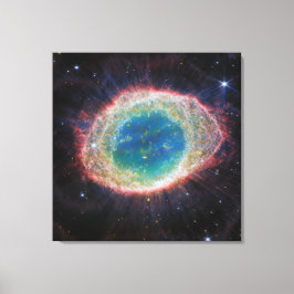 Der Ring Nebel | JWST NIRCam | Weltraum Leinwanddruck