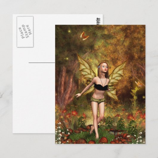 Der Ring Postkarte (Vorne/Hinten)