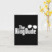 Der Ring Typ Bowtie Ring Träger Hochzeitsgrössen Karte (Gelbe Blume)