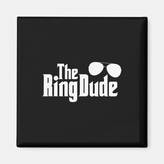 Der Ring Typ Bowtie Ring Träger Hochzeitsgrössen Magnet (Vorne)