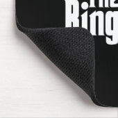 Der Ring Typ Bowtie Ring Träger Hochzeitsgrössen Mousepad (Ecke)