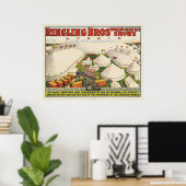 Der Ringling Bros. Zirkus Poster (Heimbüro)