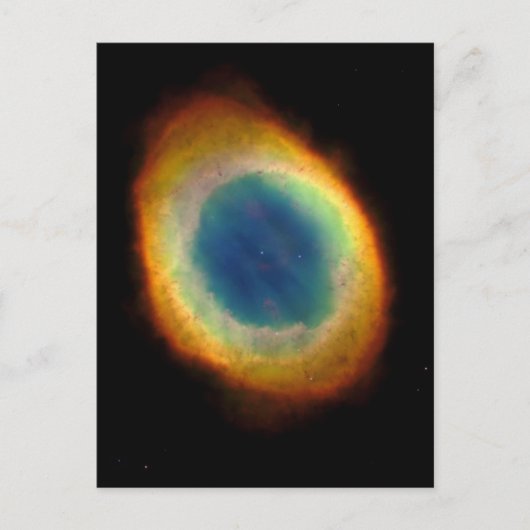 Der Ringnebel Postkarte (Vorderseite)
