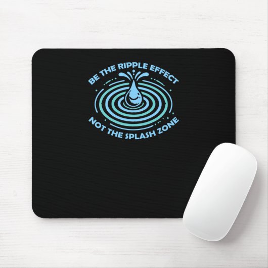 Der Rippeleffekt Mousepad (Mit Mouse)