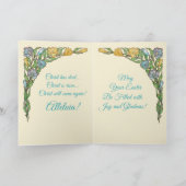 Der Risen Christus (Detail; VVP 08) Ostern Karte (Innenseite)