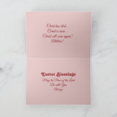 Der Risene Christus grüßt seine Mutter (Detail; MH Karte (Innenseite)