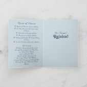 Der Risene Christus grüßt seine Mutter (MH01) Karte (Innenseite)