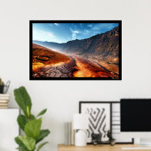 Der Riss Poster (Heimbüro)