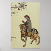 Der Ritter, ein Faksimile aus Poster (Vorne)