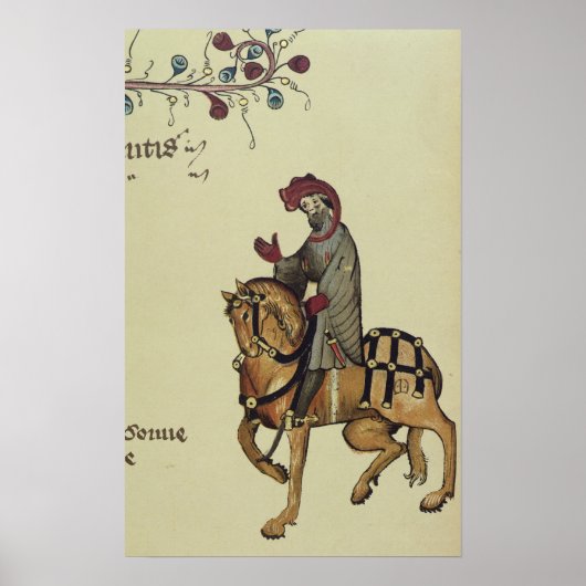 Der Ritter, ein Faksimile aus Poster (Vorne)