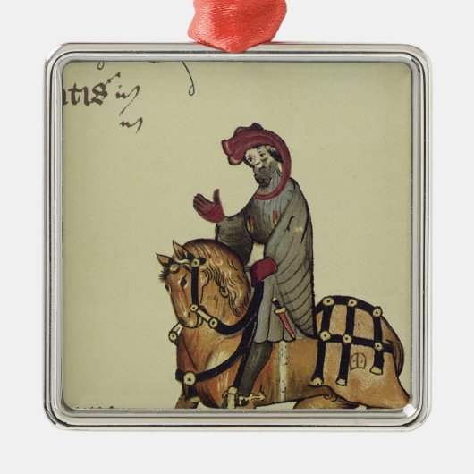 Der Ritter, Faksimiledetail von Silbernes Ornament (Vorne)