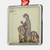 Der Ritter, Faksimiledetail von Silbernes Ornament (Links)