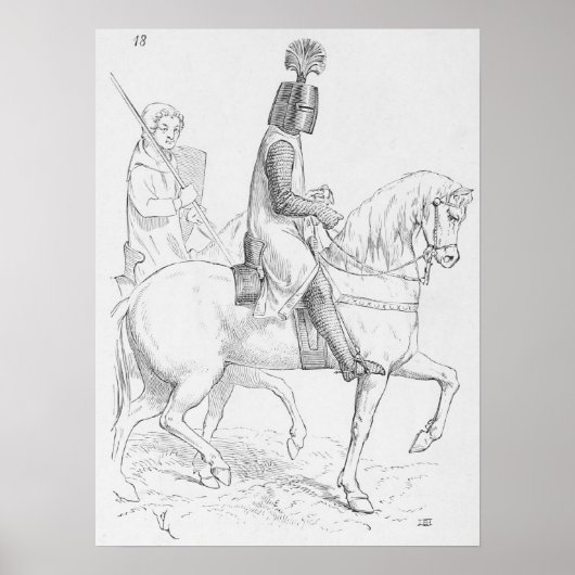 Der Ritter Poster (Vorne)