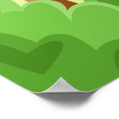 Der Ritter und der Drache Poster (Ecke)