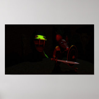 Der Ritter und der Drache Poster