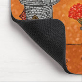 Der Ritter und die Dame Mousepad (Ecke)