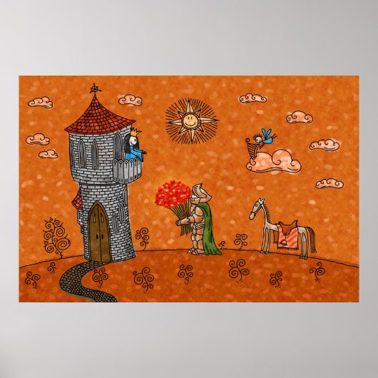 Der Ritter und die Lady Poster (Vorne)