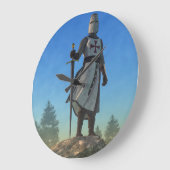 Der Rittertempel Große Wanduhr (Winkel)