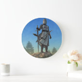 Der Rittertempel Große Wanduhr (Zuhause)