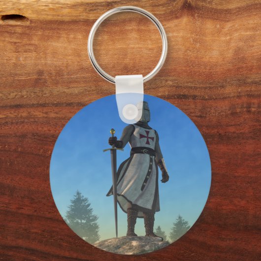 Der Rittertempel Schlüsselanhänger (Vorderseite)