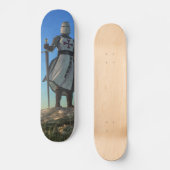 Der Rittertempel Skateboard (Vorderseite)
