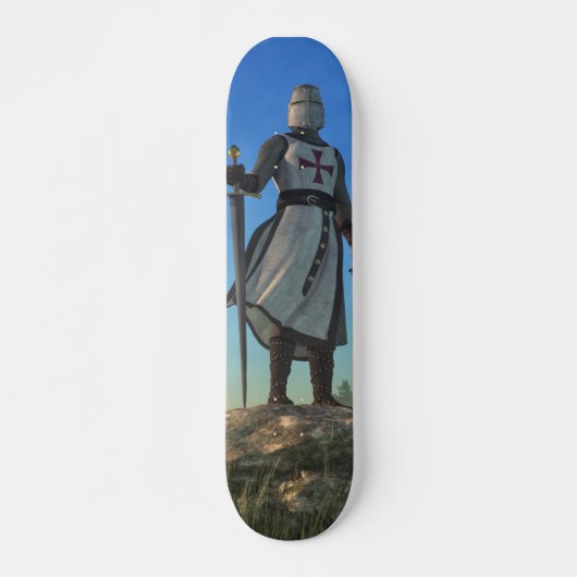 Der Rittertempel Skateboard (Vorne)