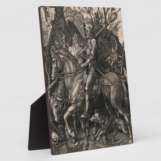 Der Rittertod und der Teufel Albrecht Durer Fotoplatte (Seite)
