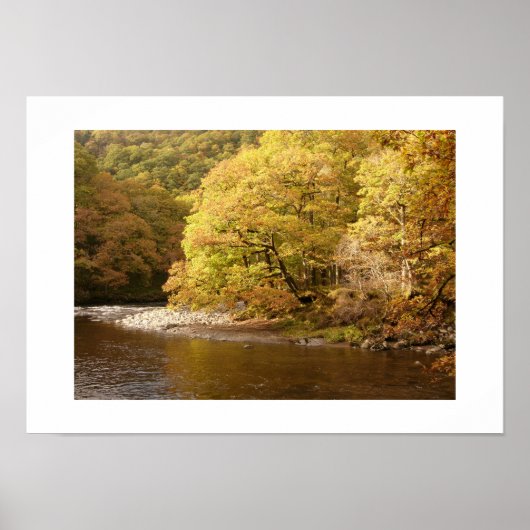 Der River Greta: Cumbria Poster (Vorne)