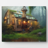 Der River Workshop | Steampunk Tabletop Plaque Fotoplatte (Vorderseite)