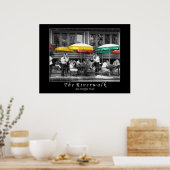 Der Riverwalk in San Antonio, Texas Poster (Küche)