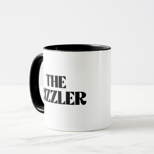 Der Rizzler Tasse (Vorderseite Links)