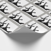 Der Roaching Jagdhund Geschenkpapier (Ecke)