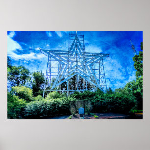 Der Roanoke Star Poster