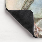 Der Robin ist eine Gabriel-Wasserfarbe Mousepad (Ecke)