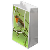 Der Robin Kleine Geschenktüte (Rückseite Schrägansicht)