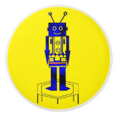 "Der Roboter" Keramikknauf (Vorderseite)
