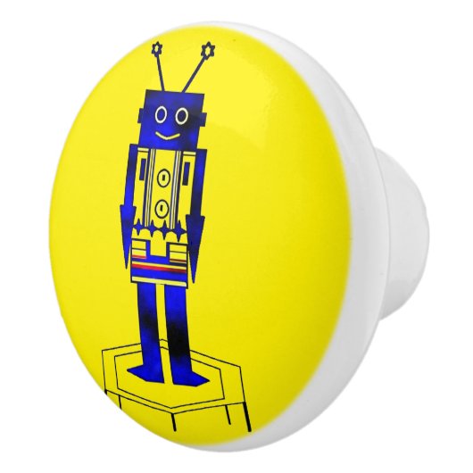 "Der Roboter" Keramikknauf (Rechts)
