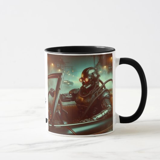 Der Roboter war der richtige Cybergun-Kaffee Tasse (Rechts)