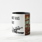 Der Roboter war der richtige Cybergun-Kaffee Tasse (Zentrum)